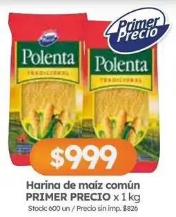 Cordiez Primer precio harina de maíz común oferta
