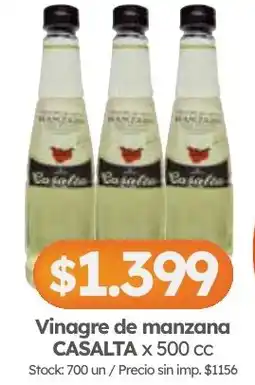 Cordiez Casalta vinagre de manzana oferta