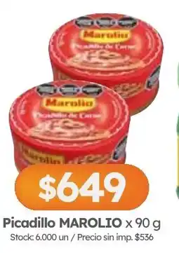 Cordiez Marolio picadillo oferta