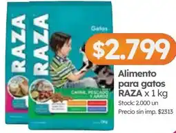 Cordiez Raza alimento para gatos oferta