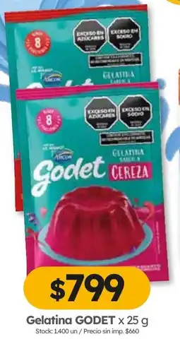 Cordiez Godet gelatina oferta
