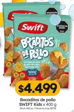 Cordiez Swift bocaditos de pollo oferta