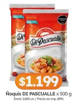 Cordiez Di Pascualle ñoquis oferta