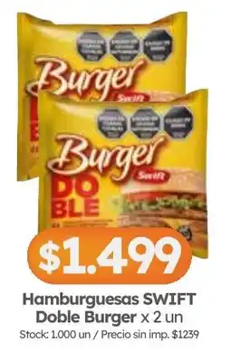 Cordiez Doble Burger hamburguesas oferta