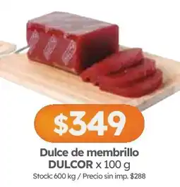 Cordiez Dulcor dulce de membrillo oferta