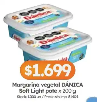 Cordiez Dánica margarina vegetal oferta
