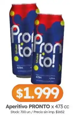 Cordiez Pronto aperitivo oferta