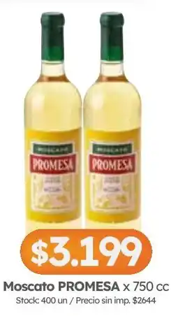 Cordiez Promesa moscato oferta