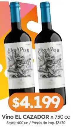 Cordiez El cazador vino oferta