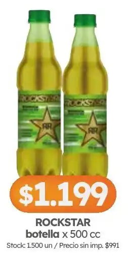 Cordiez Rockstar botella oferta