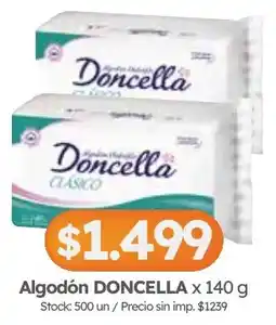 Cordiez Doncella algodón oferta