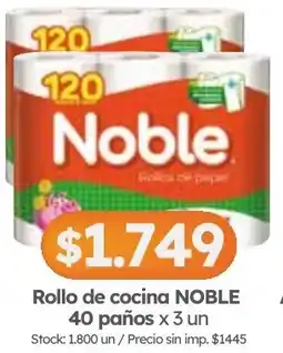 Cordiez Noble rollo de cocina oferta
