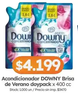 Cordiez Downy acondicionador brisa de verano doypack oferta