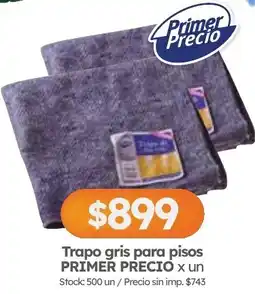 Cordiez Primer precio trapo gris para pisos oferta