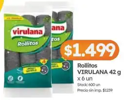 Cordiez Virulana rollitos oferta