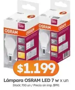 Cordiez Osram led lámpara oferta