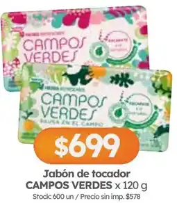 Cordiez Campos verdes jabón de tocador oferta