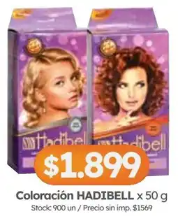Cordiez Hadibell coloración oferta