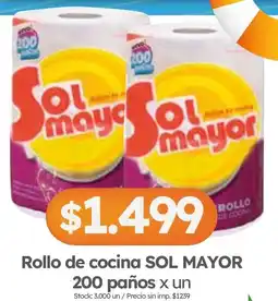Cordiez Sol mayor rollo de cocina oferta