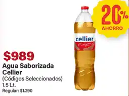 Supermercados Aiello Cellier agua saborizada oferta