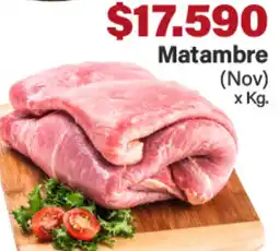 Supermercados Aiello Matambre oferta