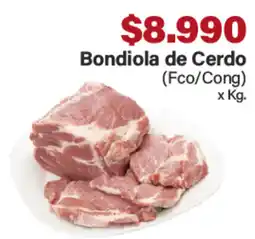 Supermercados Aiello Bondiola de cerdo oferta