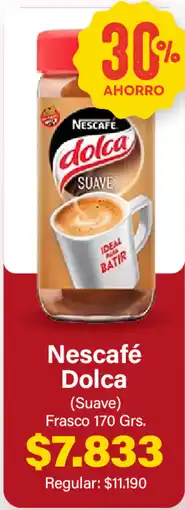 Supermercados Aiello Nescafé dolca frasco oferta