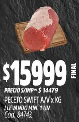 Supermercados Yaguar Swift peceto a/v oferta