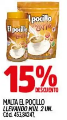 Supermercados Yaguar El pocillo malta oferta