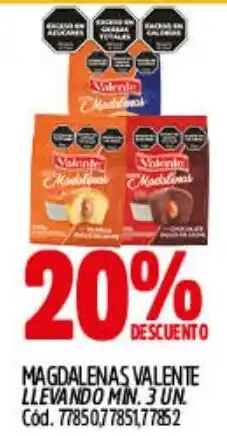 Supermercados Yaguar Magdalenas valente oferta
