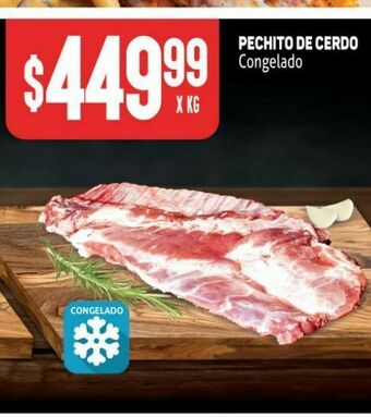 Makro Pechito de cerdo oferta
