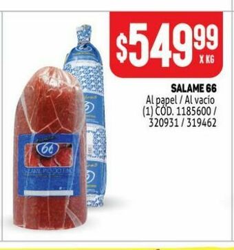 Makro Salame 66 oferta
