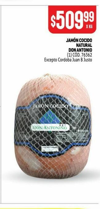 Makro Jamón cocido don antonio oferta