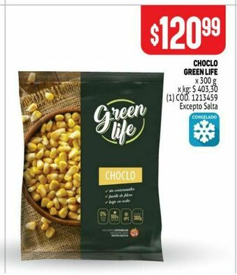 Makro Choclo green life oferta