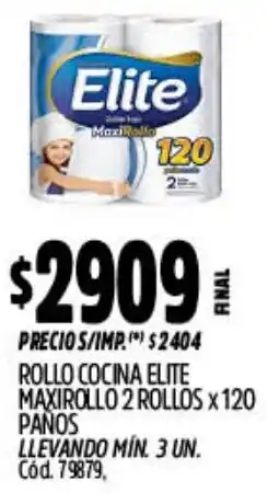 Supermercados Yaguar Elite rollo cocina maxirollo oferta