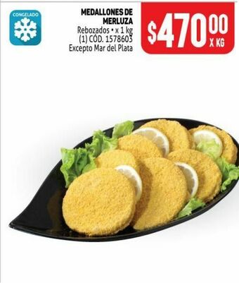 Makro Medallones de merluza oferta