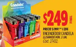 Supermercados Yaguar Candela encendedor oferta