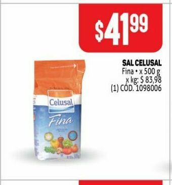 Makro Sal celusal oferta