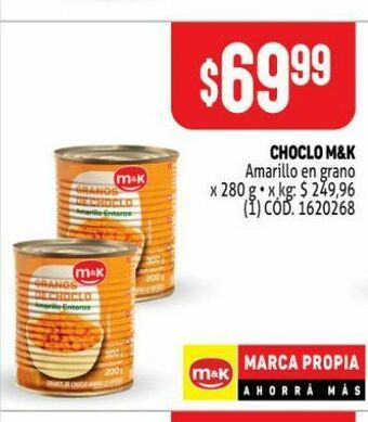 Makro Choclo m&k oferta