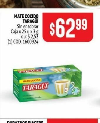 Makro Mate cocido taraguí oferta