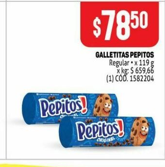 Makro Galletas pepitos oferta