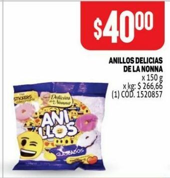 Makro Anillos delicias de la nonna oferta
