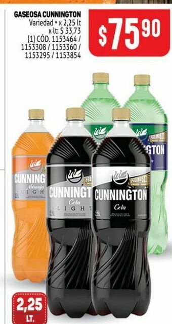 Makro Gaseosas cunnington oferta