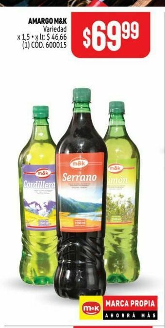 Makro Amargo m&k oferta