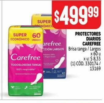 Makro Protectores diarios carefree oferta