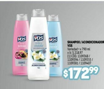Makro Shampoo/ acondicionador vo5 oferta