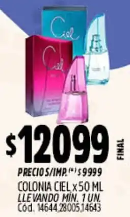 Supermercados Yaguar Ciel colonia oferta