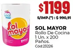 Diarco Sol mayor rollo de cocina oferta