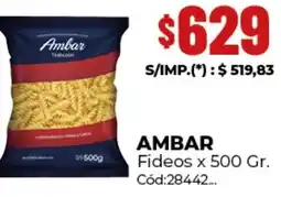 Diarco Ambar fideos oferta