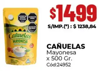 Diarco Cañuelas mayonesa oferta